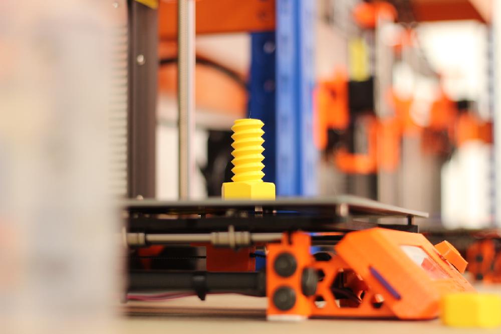 impresora 3D en el MakerSpace de la uc3m