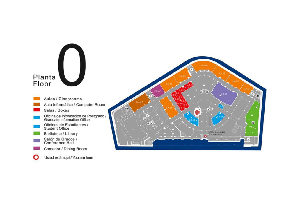 Plano desfibriladores Puerta de Toledo