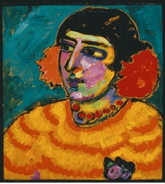 A. von Jawlensky: Spanische Frau [Mujer española], 1910  Col. Particular. Foto: Maurice Aeschimann