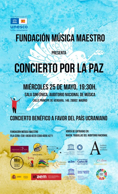 Cartel del concierto