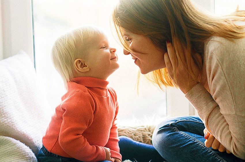 Madre con niño