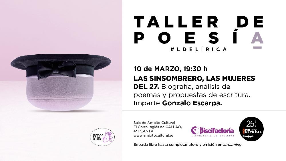 Imagen Taller de Poesía Las Sinsombrero