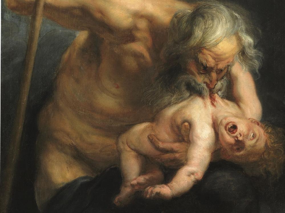 Saturno devorando a su hijo de Rubens