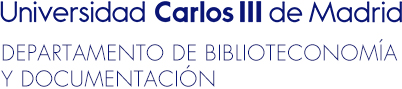 Universidad Carlos III de Madrid - Departamento de Biblioteconomía y Documentación