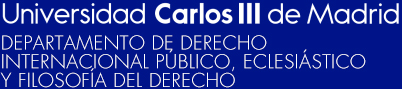 Universidad Carlos III de Madrid - Departamento de Derecho Internacional Público, Eclesiástico y Filosofía del Derecho