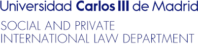 Universidad Carlos III de Madrid - Social and Private International Law Department