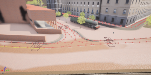 Figure G.2: Sample of the creation of driving lanes