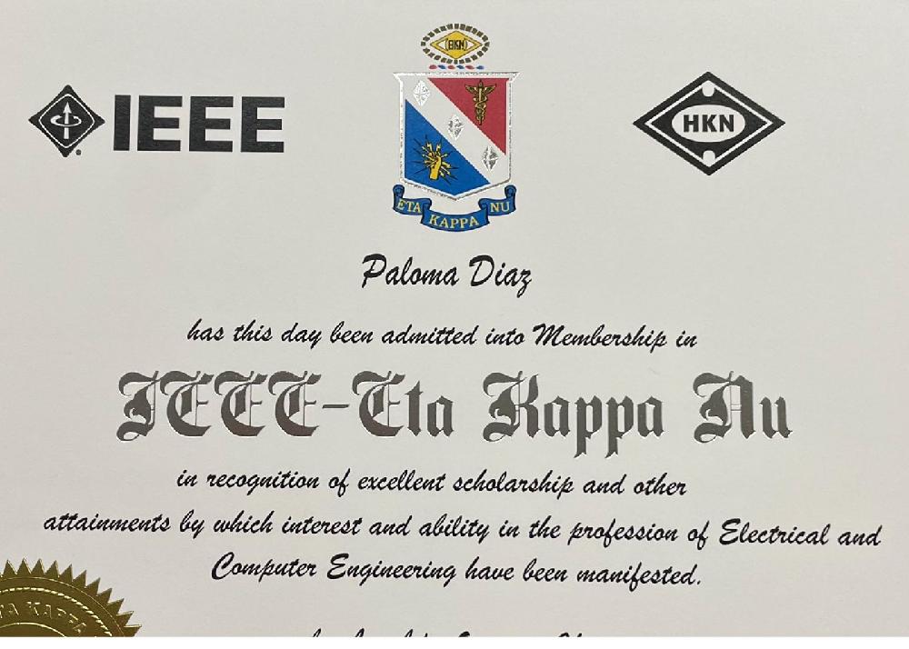 Diploma IEEE