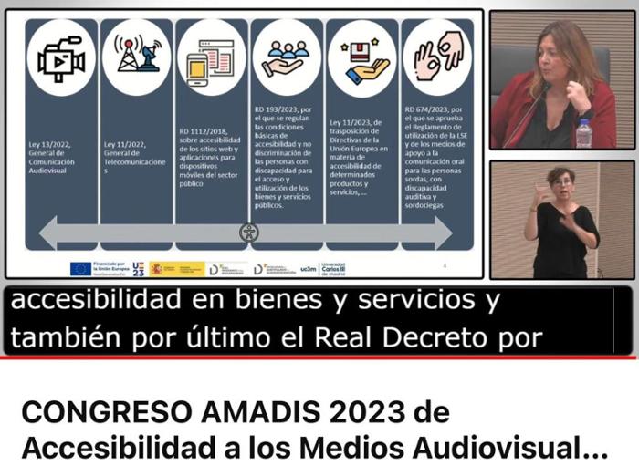 Captura del evento Amadis 2023