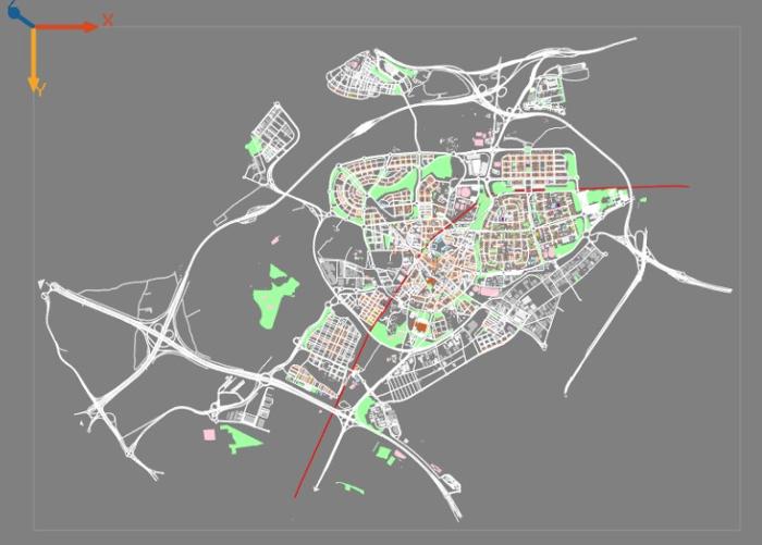 GAMA simulator of the city of Leganés.