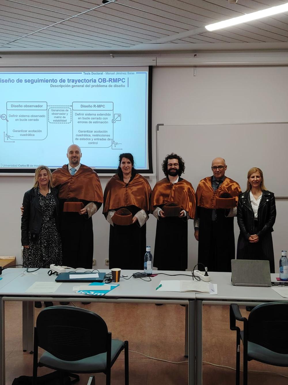 Figure Manuel Jimenez defended hist PhD Thesis