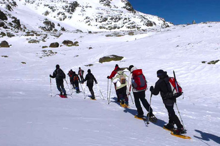 Rutas Raquetas de nieve