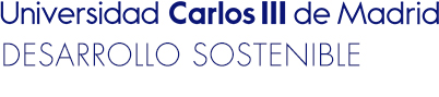 Universidad Carlos III de Madrid. Logo Desarrollo sostenible
