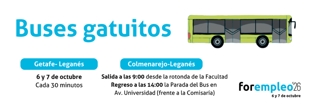 Buses Gratuitos Forempleo 2026