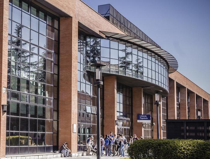 Imagen de un edificio de la Universidad Carlos III de Madrid