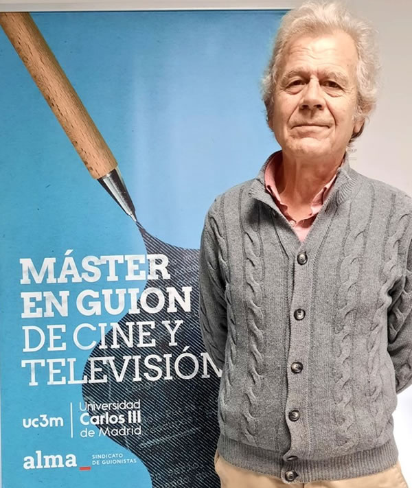 Tomás Rosón en el Máster de Guion de Cine y Tv UC3M