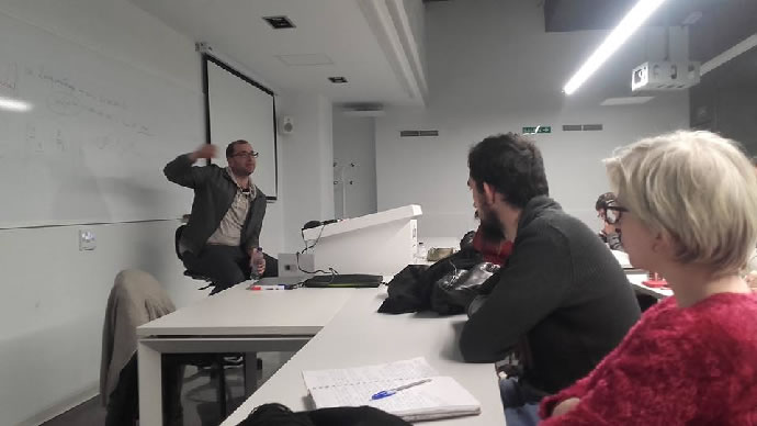Paco Cabezs en la UC3M