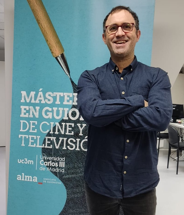 Asier Aranzubia en el Máster de Guion de Cine y Tv