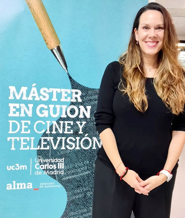 Carmen Allué en el Máster de Guion de Cine y Tv UC3M
