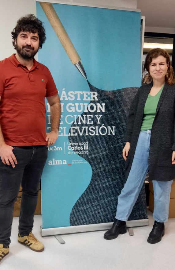 Roberto Martín Maiztegui y Clara Botas en Máster FP en Guion de Cine y Television