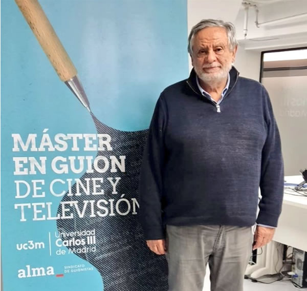 Manuel Palacio en el Máster de Guion de Cine y Tv UC3M