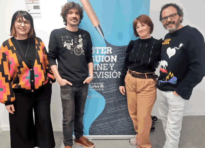 Tutores de proyectos de televisión en el Máster Guion de Cine y TV UC3M