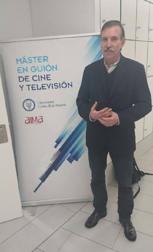 Santos Zunzunegui en el Máster Guión Cine y Televisión UC3M