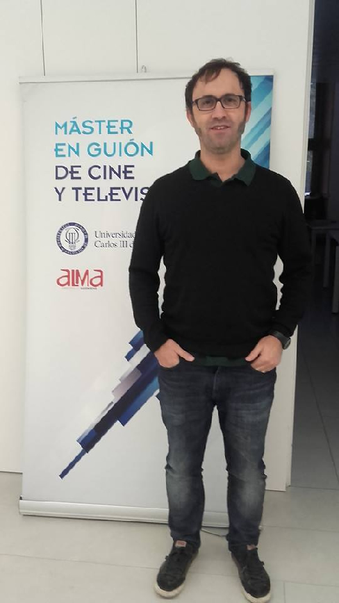 Asier Aranzubia en el Máster en Guión de Cine y Televisión UC3M