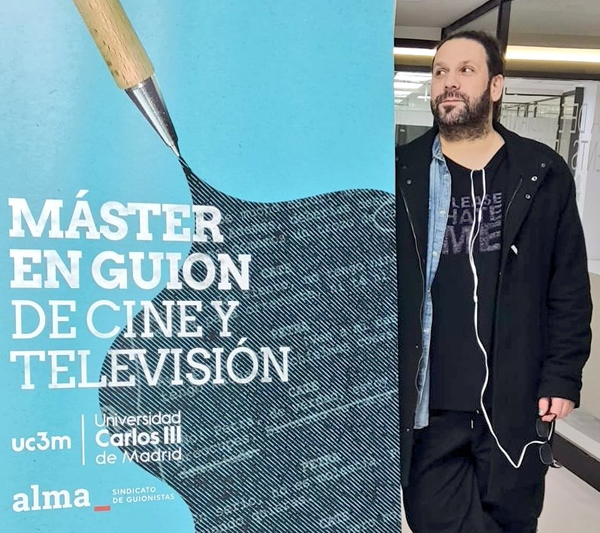 Josué Monchán en el Máster de Guion de Cine y Tv