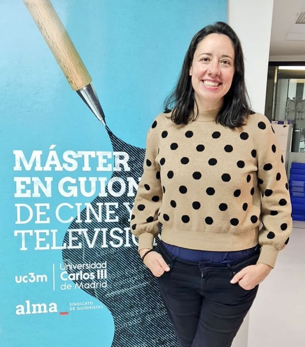 Susana López Rubio en el Máster de Guion de Cine y Tv UC3M