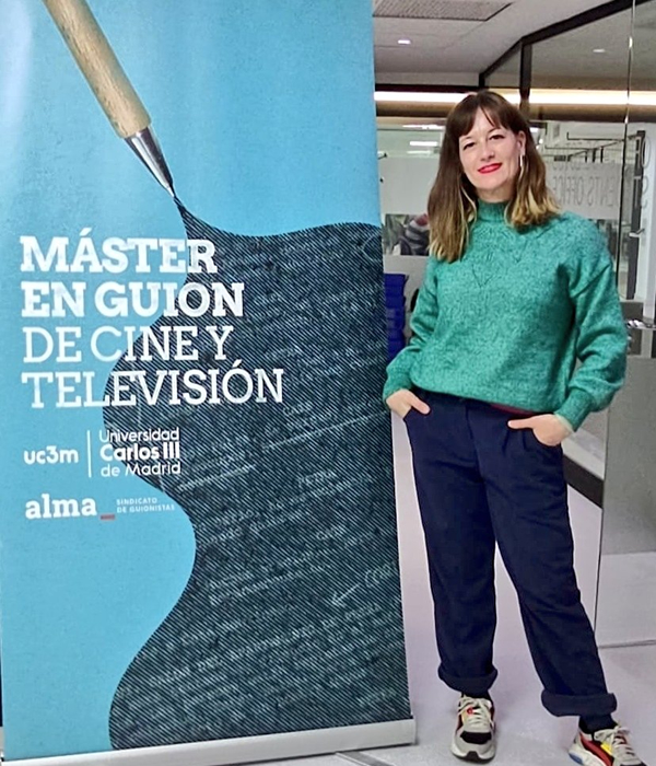 Sara Bamba en el Máster de Guion de Cine y Tv