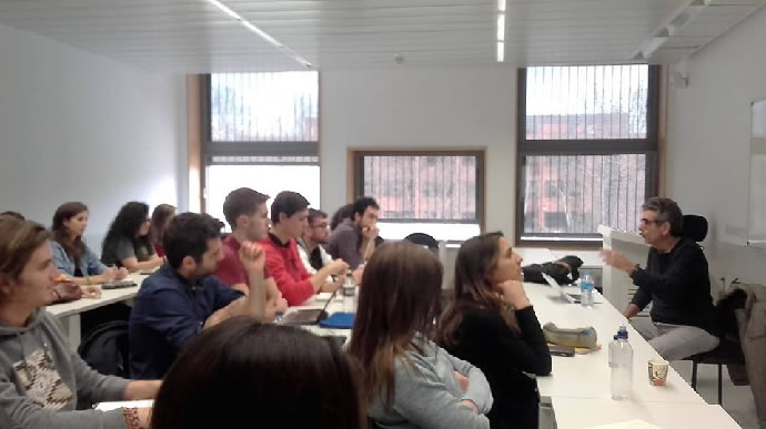 Joaquín Oristrell en la UC3M