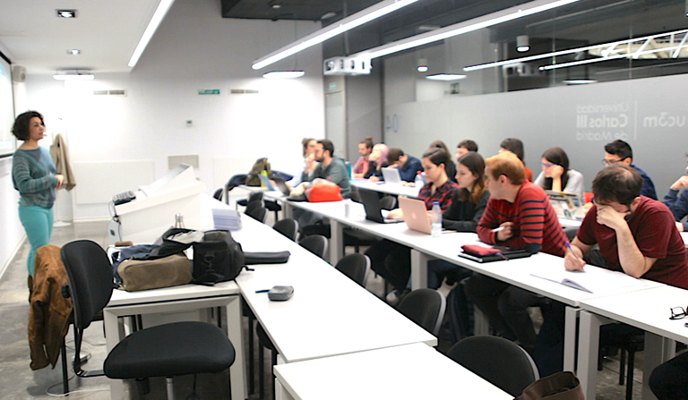 Irene Gutiérrez en el Máster en Guion de Cine y Televisión UC3M