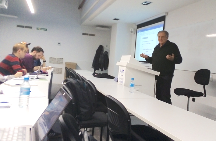 Manuel Palacio en el Máster en Guion de Cine y Televisión