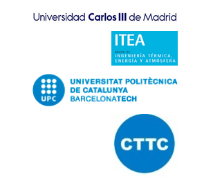 Logotipos de: uc3m, ITEA, Iniversitat Politecnica de Catalunya CTTC