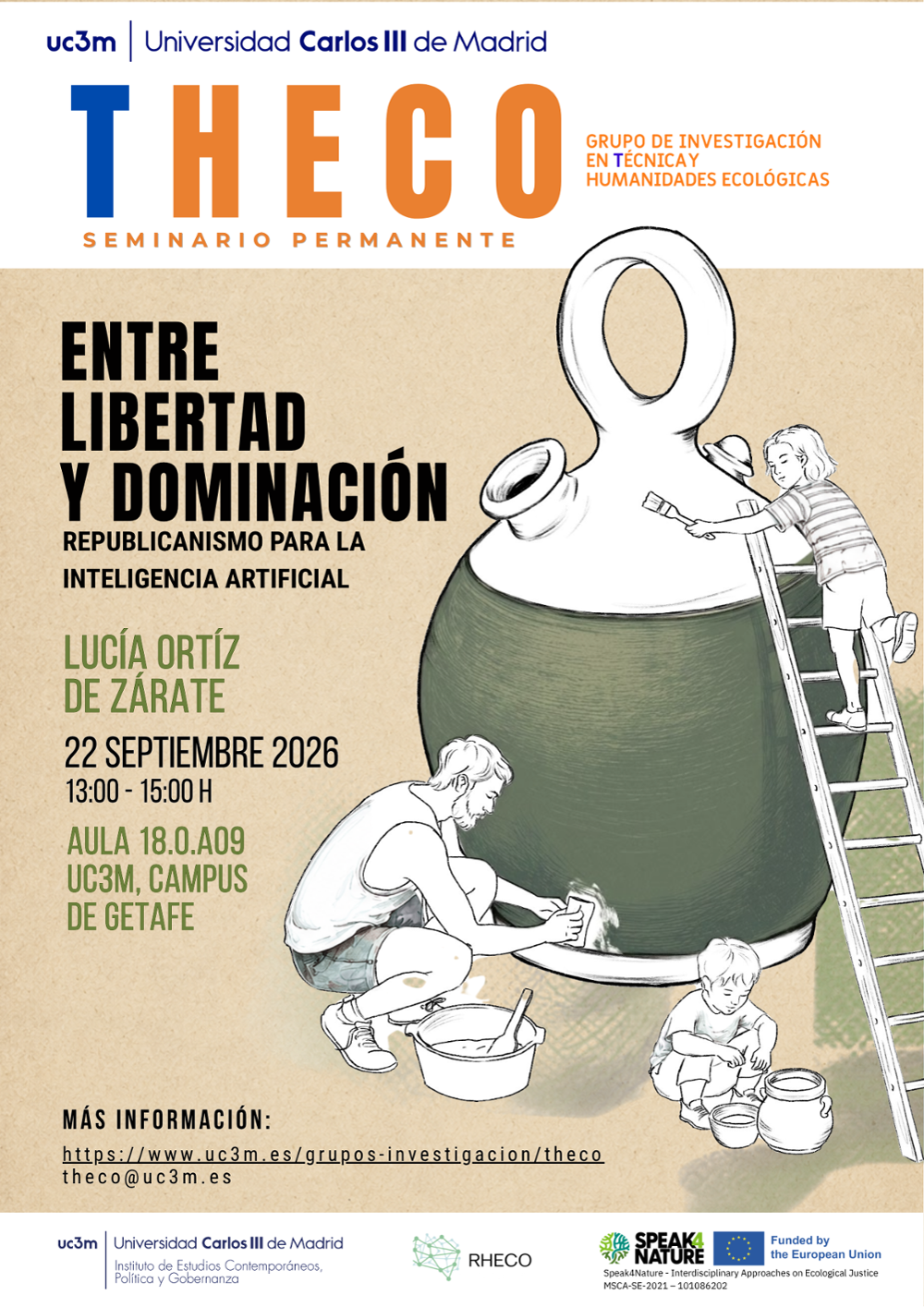 Cartel Seminario Permanente THECO - Septiembre 2026