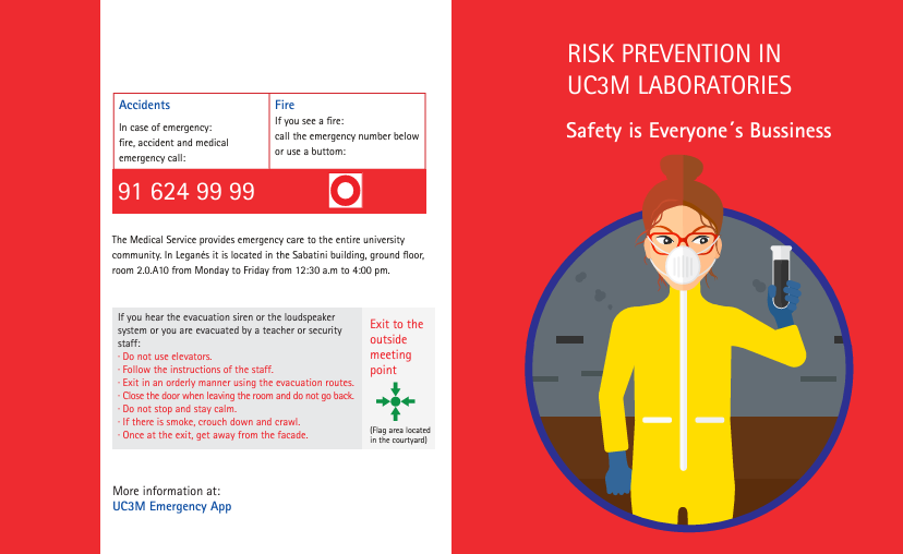 RISK PREVENTION IN UC3M LABORATORIES