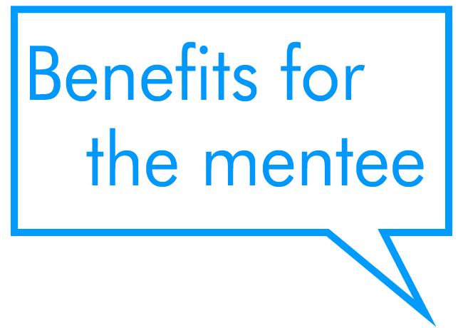 image title Benefits for the mentee