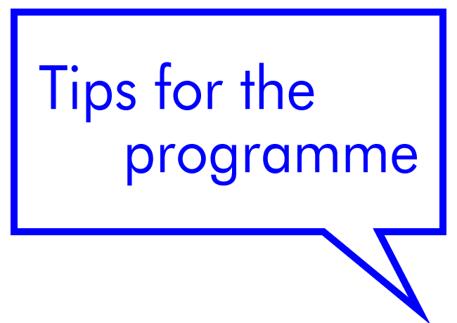 image title tips for the programme
