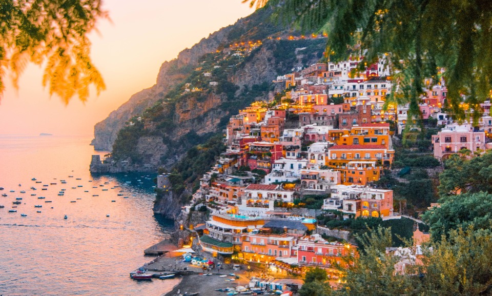 Colorful Cliff Village