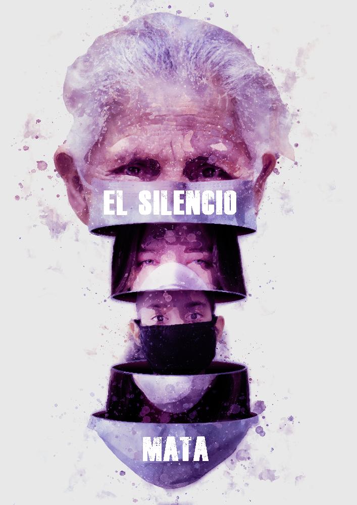Cartel ganador el silencio