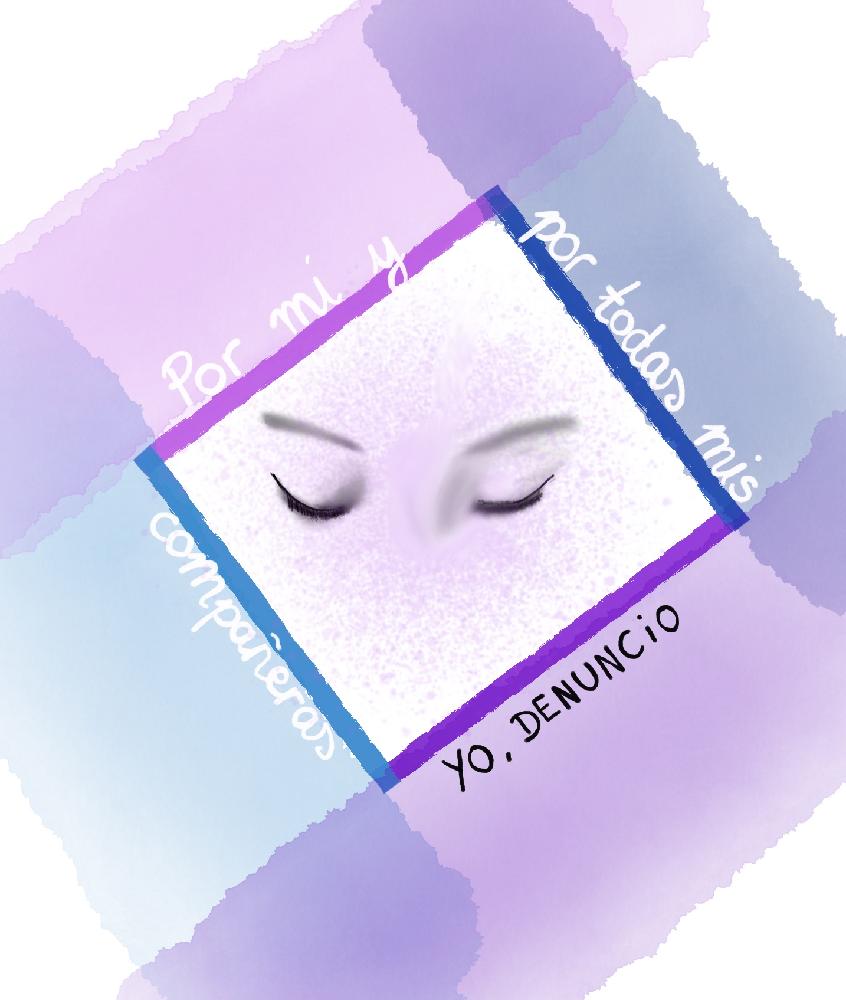 Cartel ganador Yo denuncio