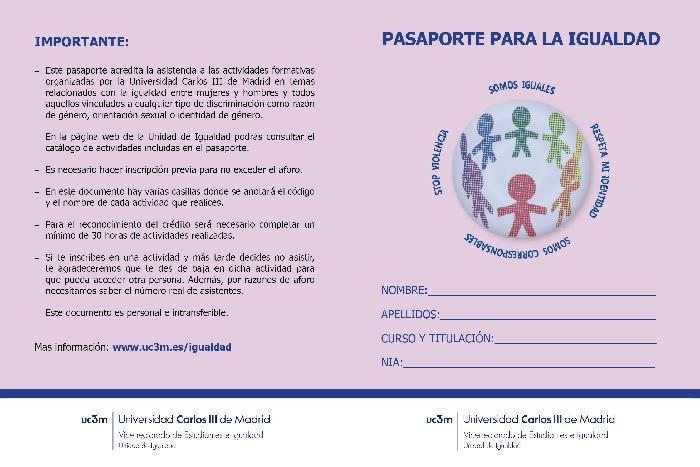 Pasaporte para la igualdad