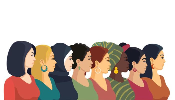Dibujo mujeres