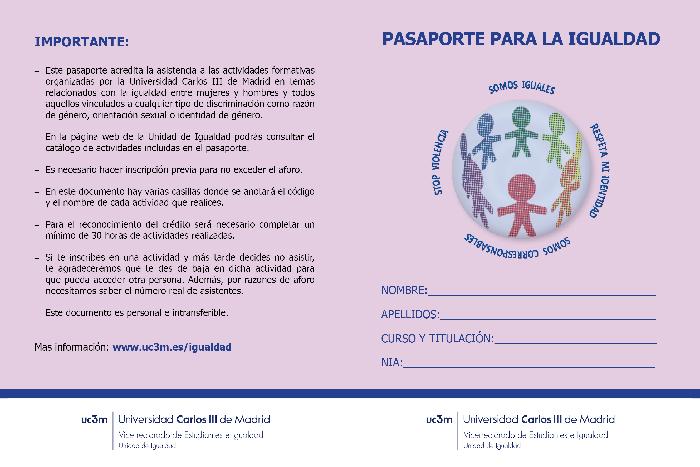Pasaporte para la igualdad