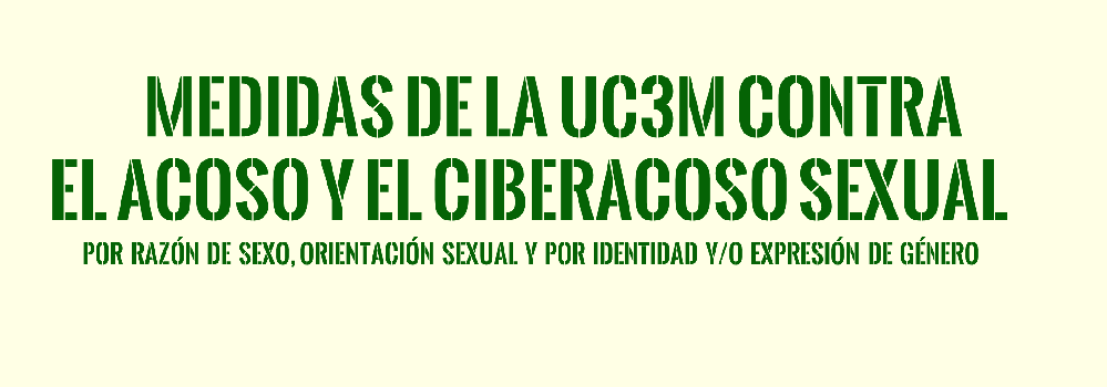 Medidas contra el acoso y ciberacoso sexual