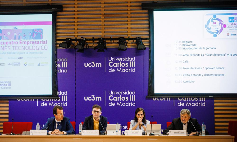 La UC3M celebra el 8º Encuentro Empresarial Leganés Tecnológico