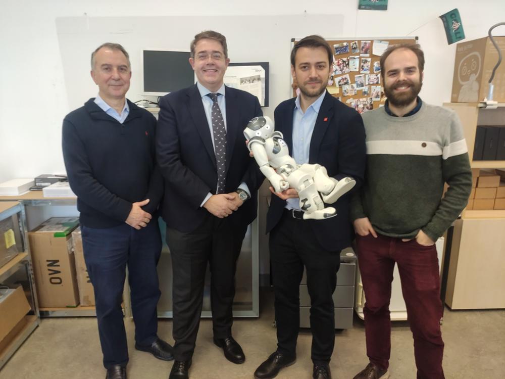 Virgilio Díaz, José Eugenio Marín, Nicolay Yordanov y José Carlos González