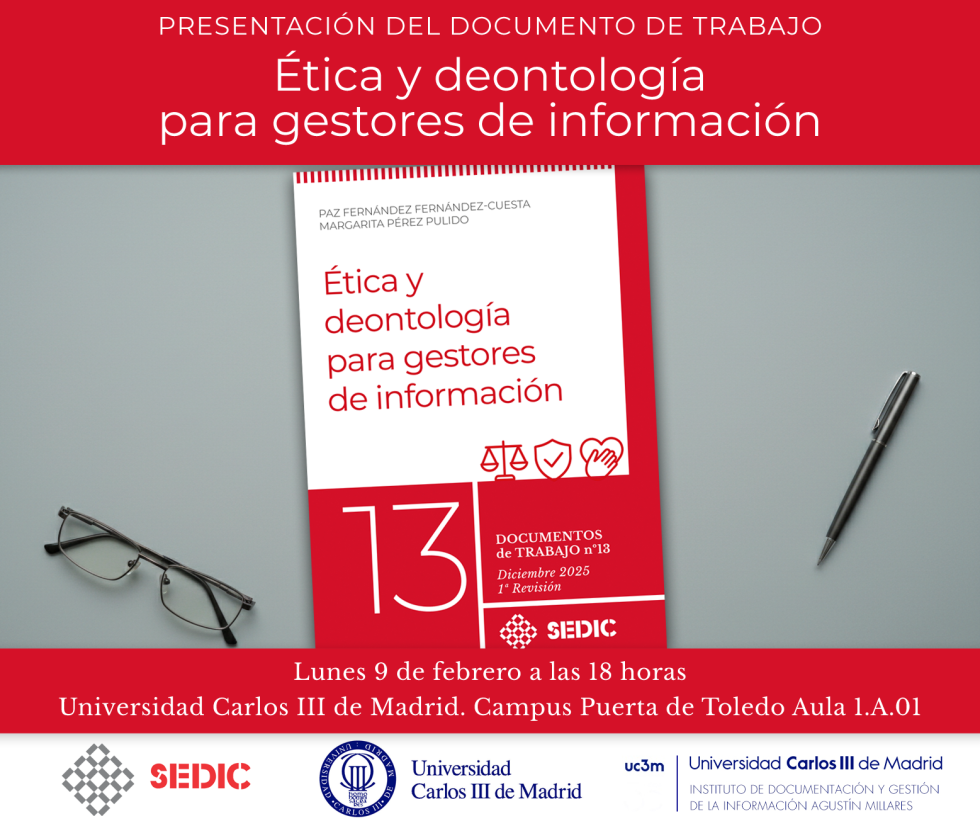 Ética y deontología para gestores de información cartel