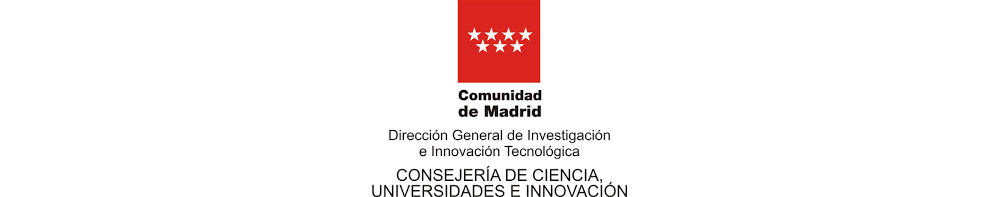 		Logo CAM dirección general de investigación e innovación tecnológica